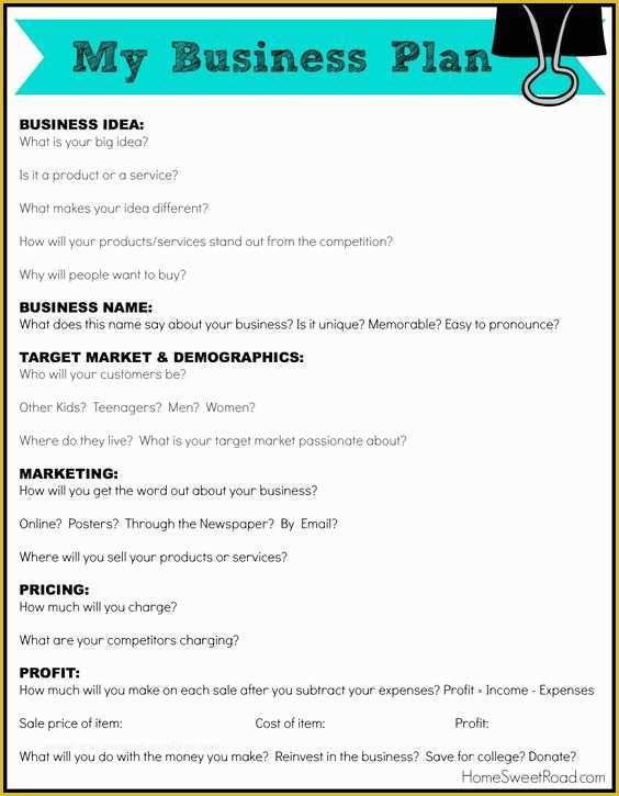 Cleaning Business Plan Template Free