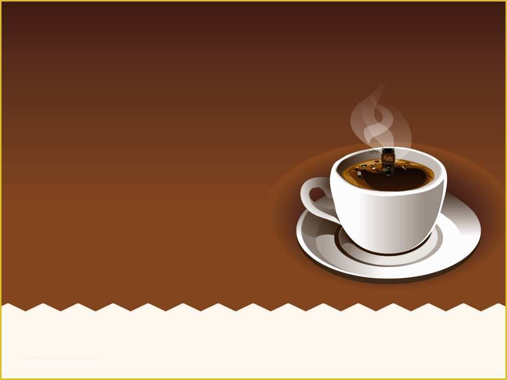 Free Coffee Template Powerpoint Printable Templates