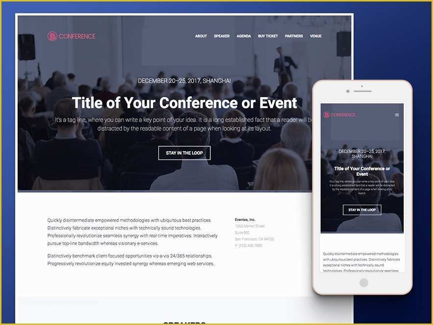 Conference Website Template Free Of 15 Best Free Event Website 