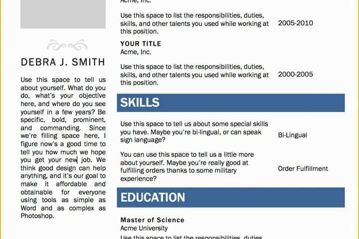 Creative Resume Templates Free Download for Microsoft Word Of Free Microsoft Word Resume Template — Superpixel