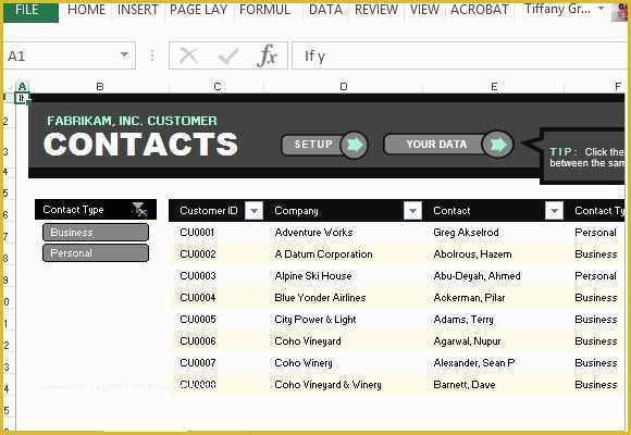 Customer Service Email Templates Free Of Customer Contact List Template 