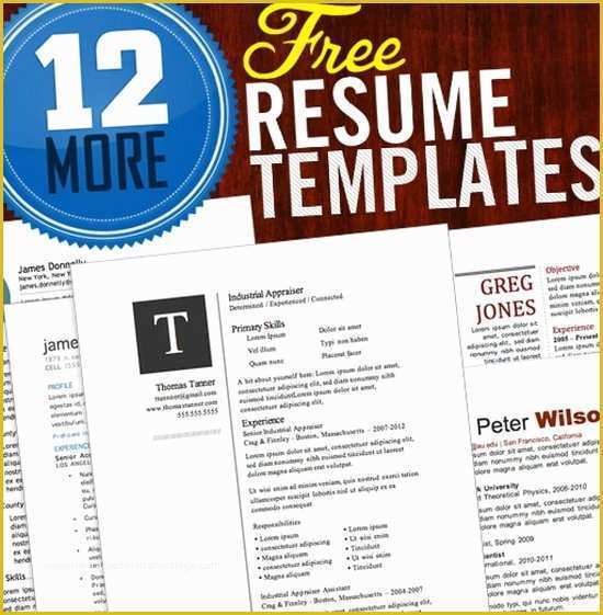 best cv templates free download word document