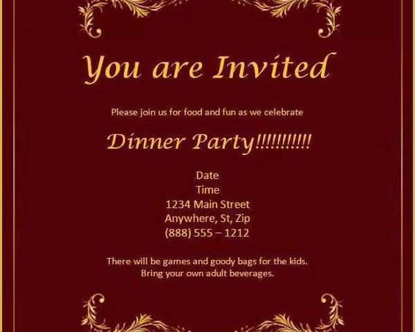 Dinner Party Invitation Templates Free Download Of 52 Meeting Invitation Designs