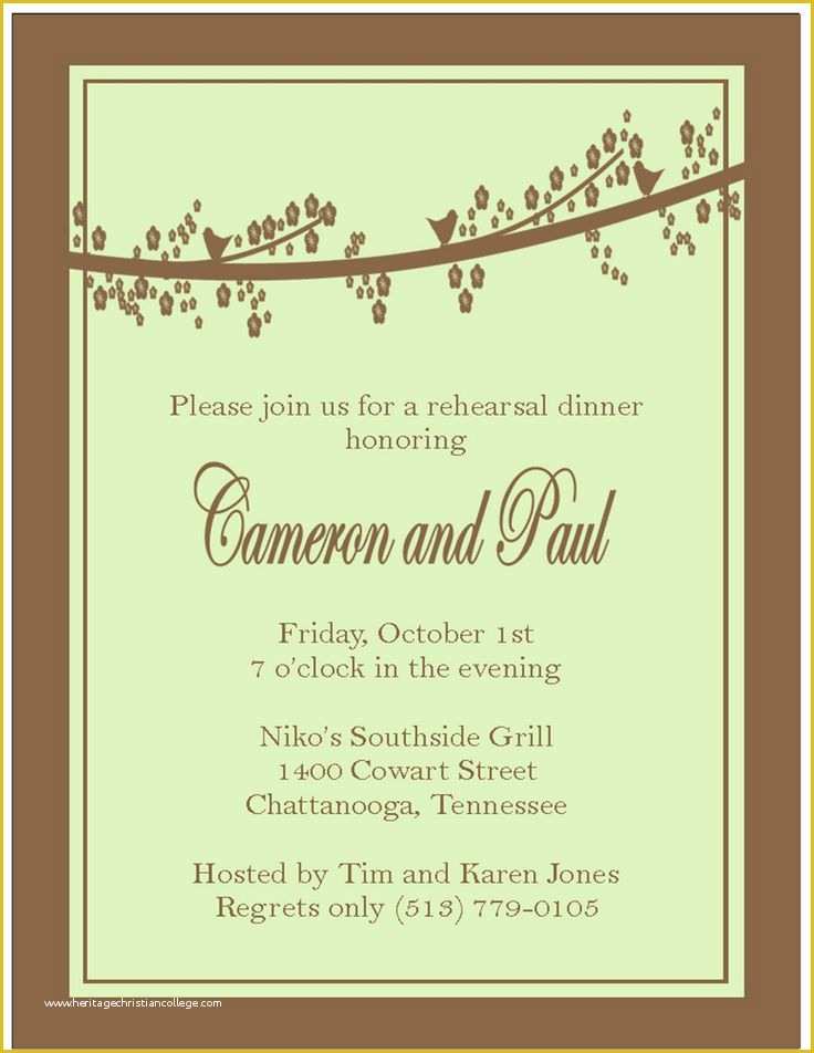  Dinner Party Invitation Templates Free Download Of 9 Best Southern 