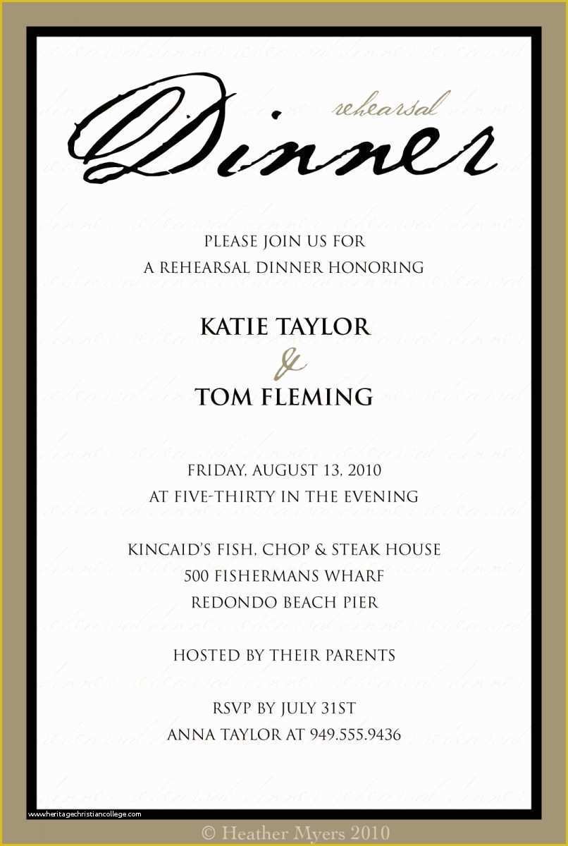  Dinner Party Invitation Templates Free Download Of Formal Dinner 