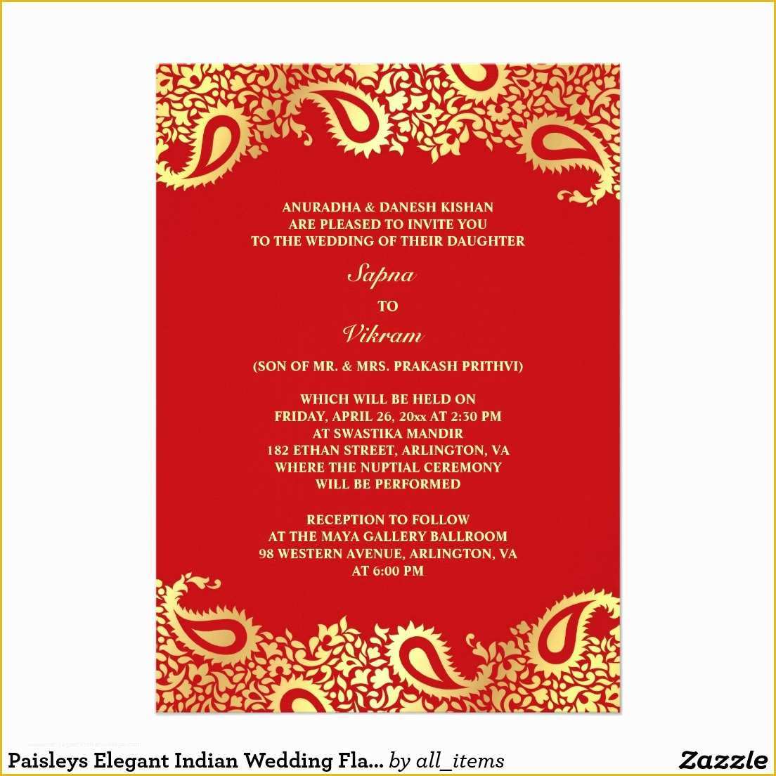 Editable Hindu Wedding Invitation Ppt Templates Free Download Web 