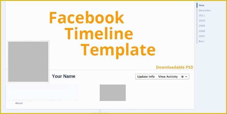 Facebook Photo Templates Free Of Timeline Cover Template 2016 with Psd