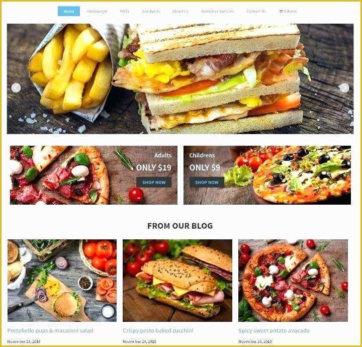  Food Delivery Website Templates Free Download Of Food Delivery Website 