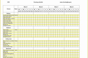 51 Free 3 Week Look Ahead Schedule Template | Heritagechristiancollege