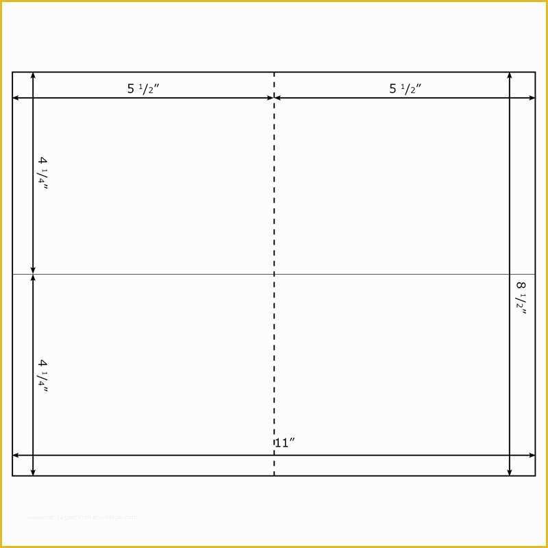 blank greeting card template free download 4x6
