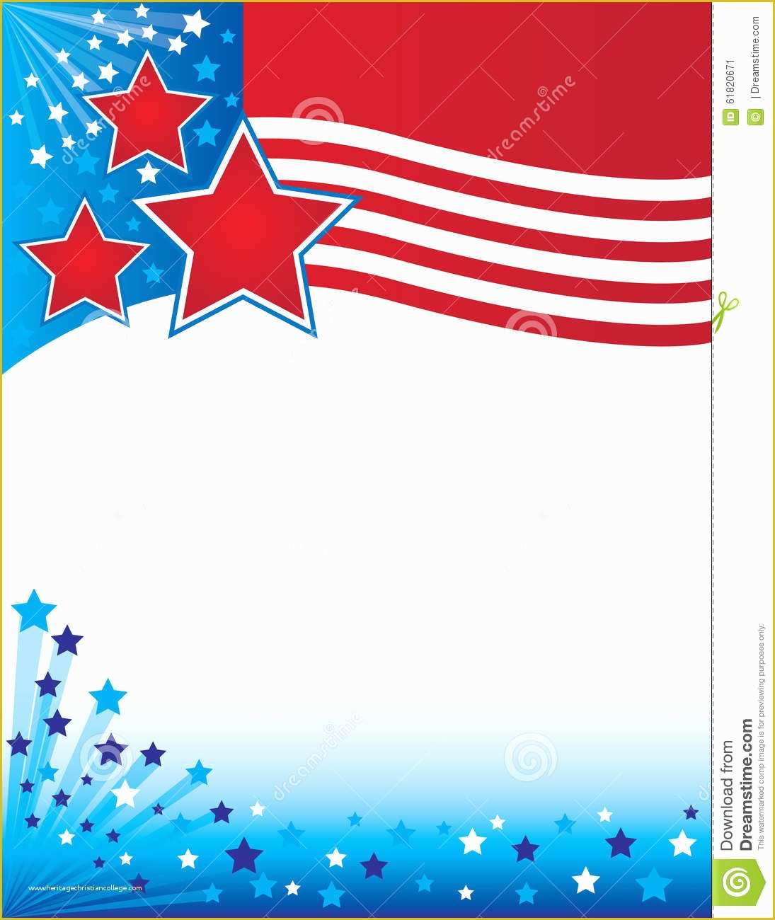 American Flag Flyer Template - Printable Word Searches