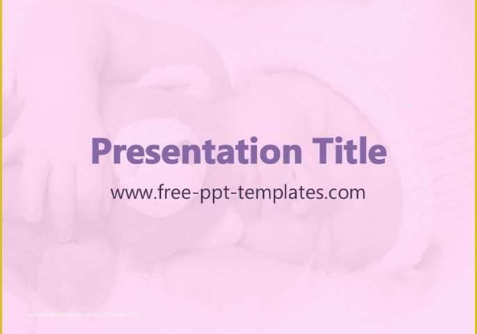 Free Baby Powerpoint Templates Backgrounds Of Baby Ppt Template