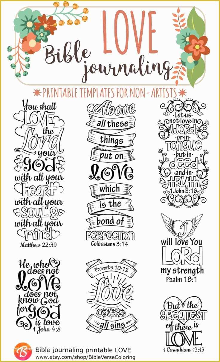 Free Bible Journaling Templates Of Easter 4 Bible Journaling Printable Templates