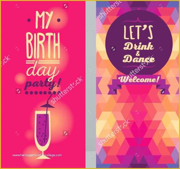 Free Birthday Invitation Templates For Adults Of 15 Adult Birthday