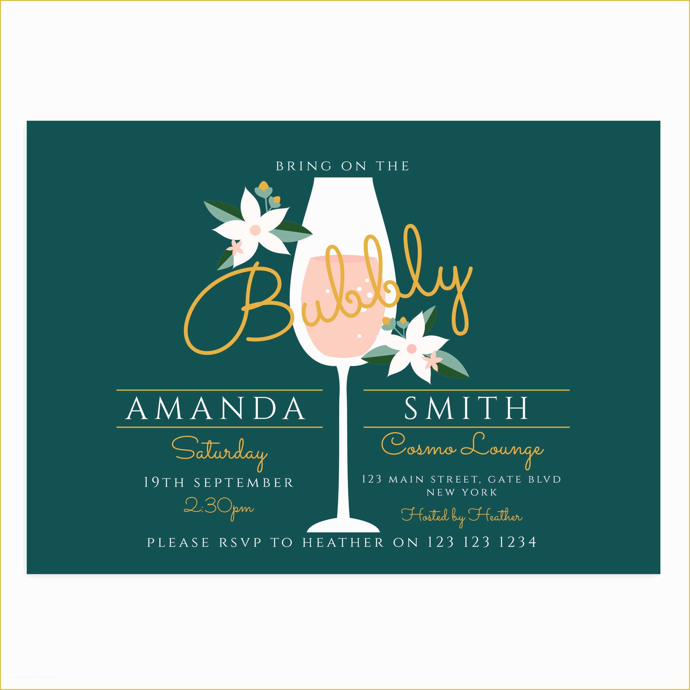  Free Bridal Shower Invitation Templates Photoshop Of Bridal Shower 