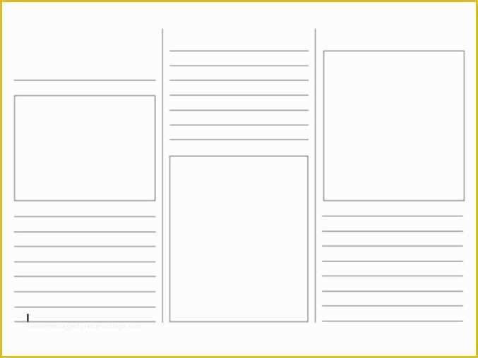 Free Brochure Templates for Students Of Blank Brochure Templates for