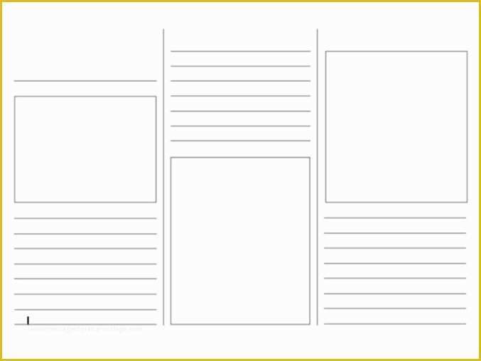 Printable Brochure Template For Students Printable Templates