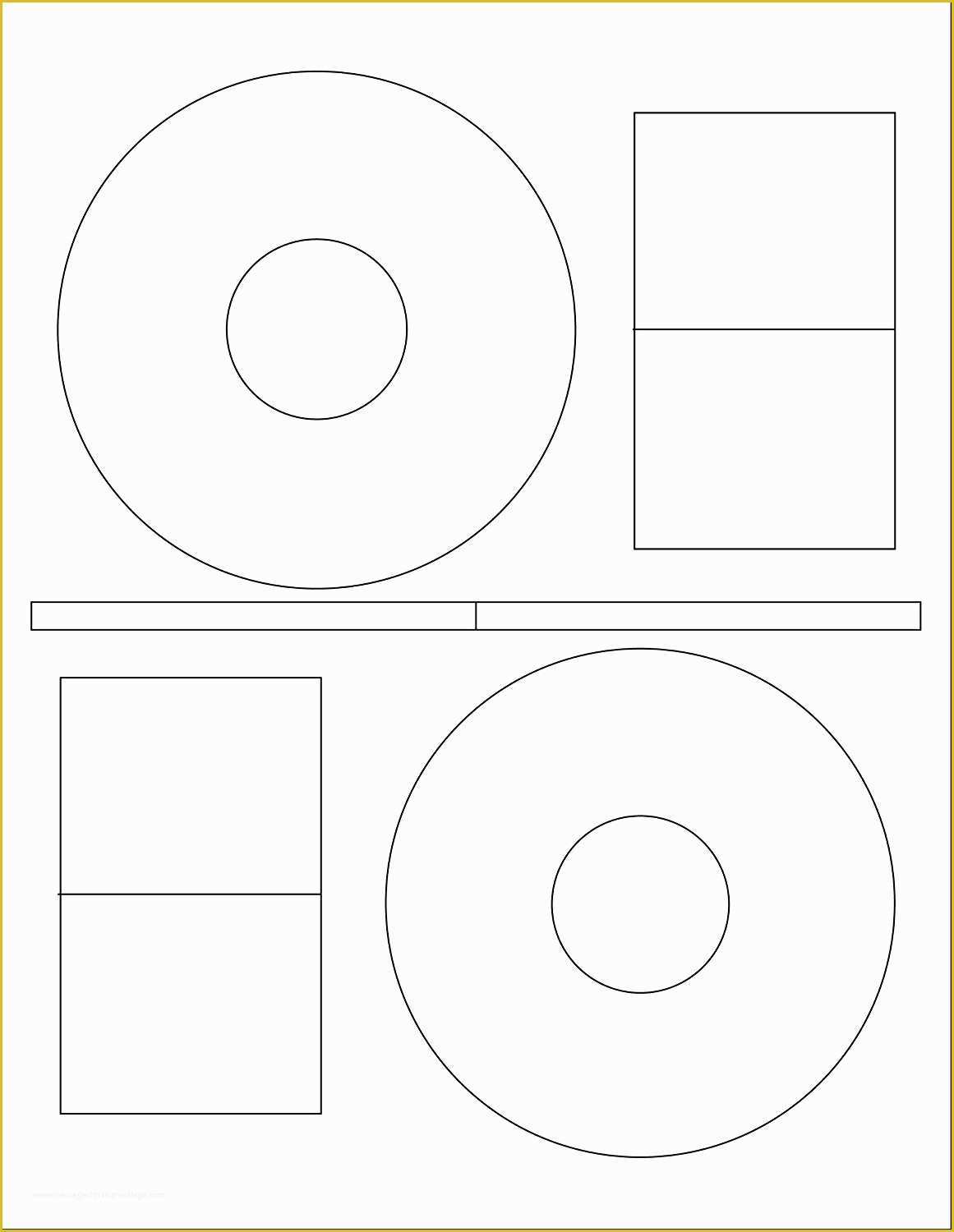 Cd Label Template Free