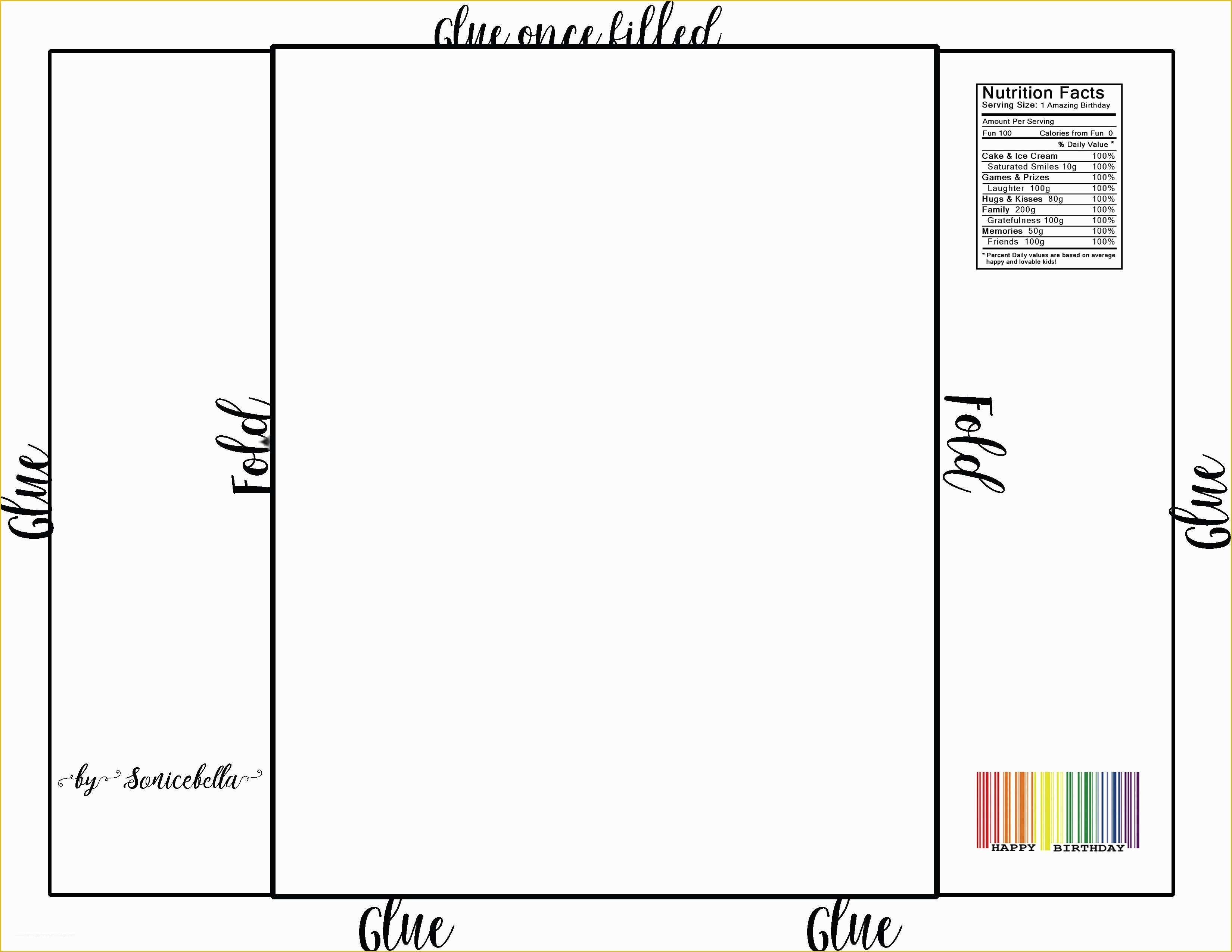 Free Chip Bag Template Of Blank Brochure Templates for Kids