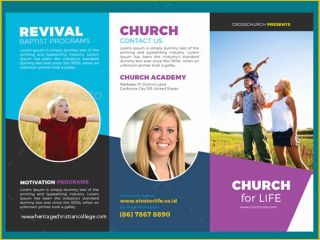 58 Free Church Brochure Templates For Microsoft Word ...