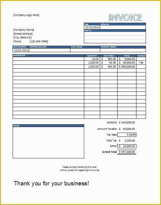 Free Construction Invoice Template Pdf Of Free Construction Invoice 