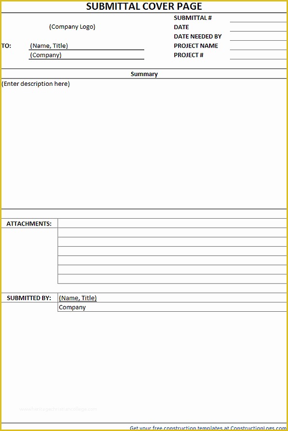 Free Construction Submittal form Template Of Transmittal Template Word