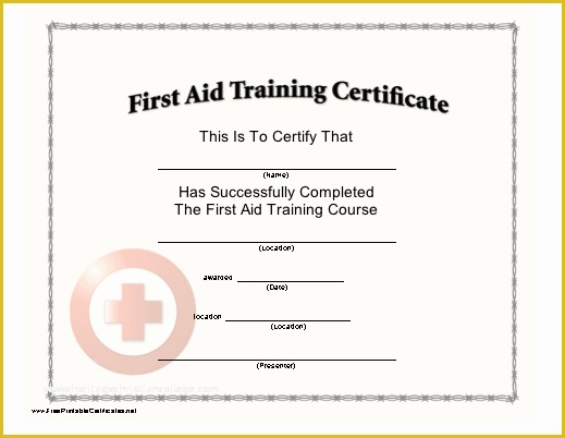 Free Printable Cpr Certification Card Template