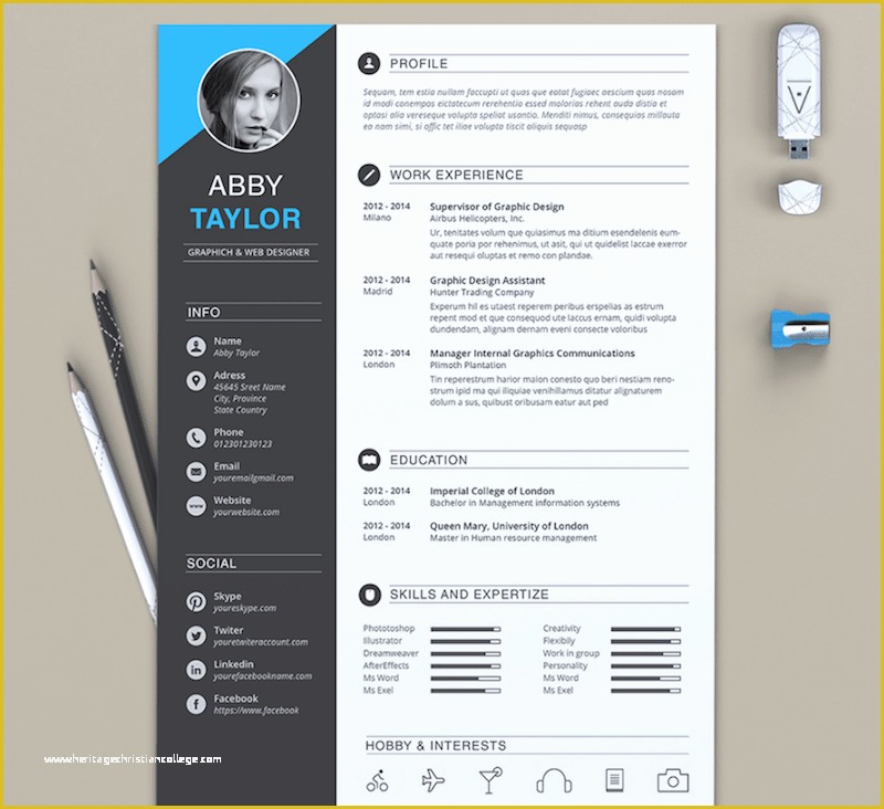 Free Creative Resume Templates Microsoft Word Of 65 Eye Catching Cv 