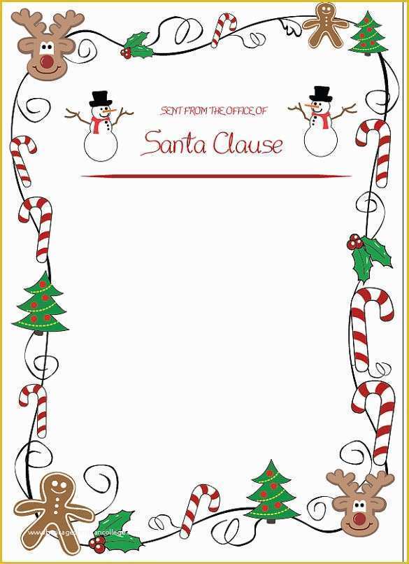 Free Editable Christmas Newsletter Templates Of 13 Christmas Letter 