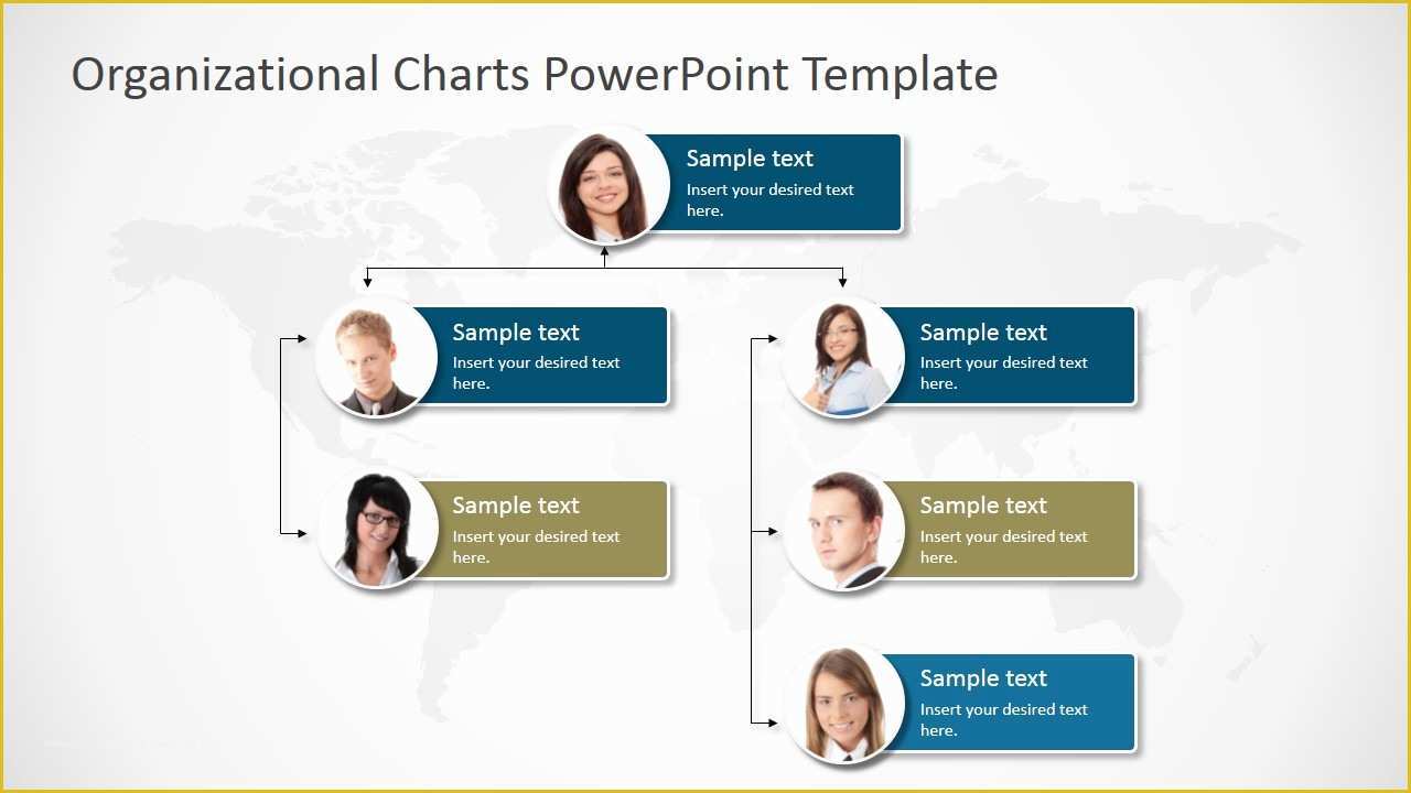 powerpoint template org chart