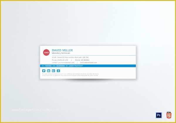 Free Email Signature Templates Gmail Of 29 Gmail Signature Templates ...