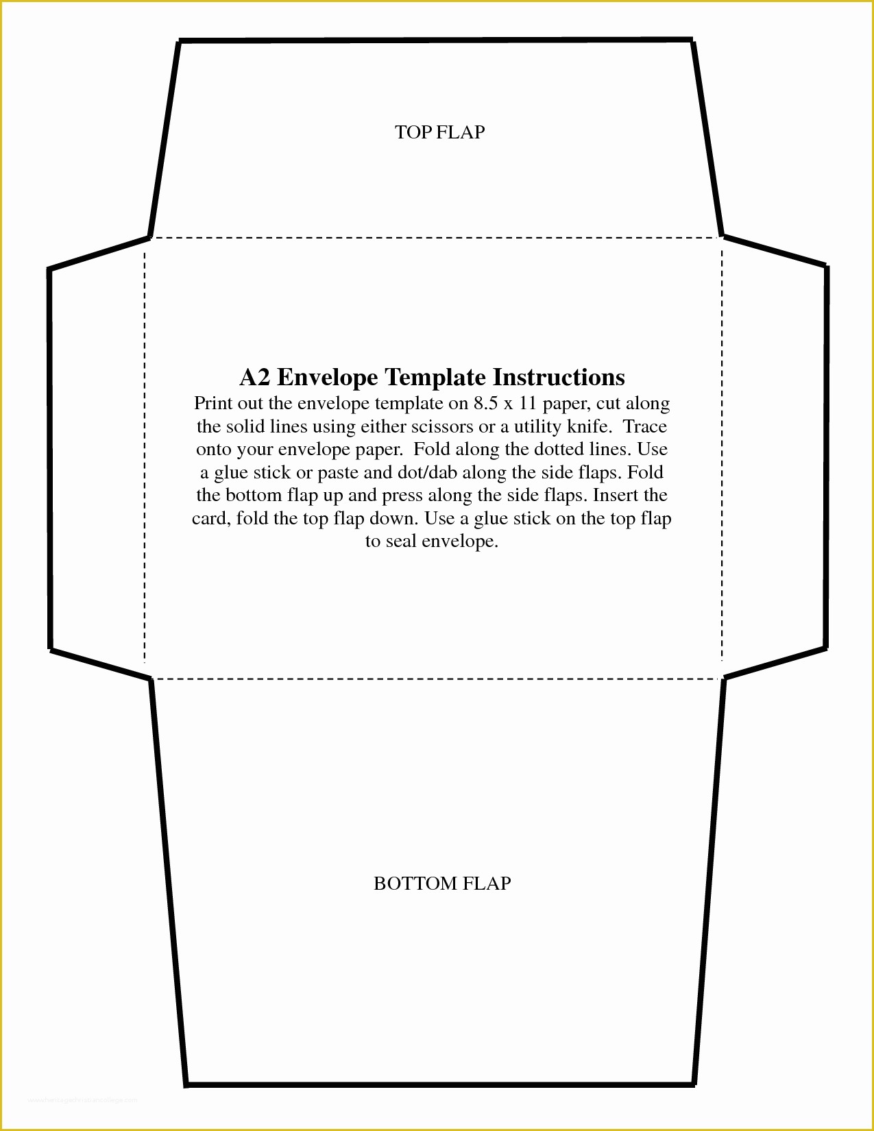 Free Envelope Printing Template Of Free Printable 5 7 Envelope Template 