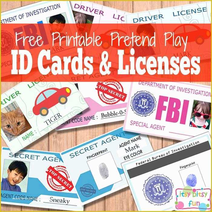 Free Fake Id Cards Printable