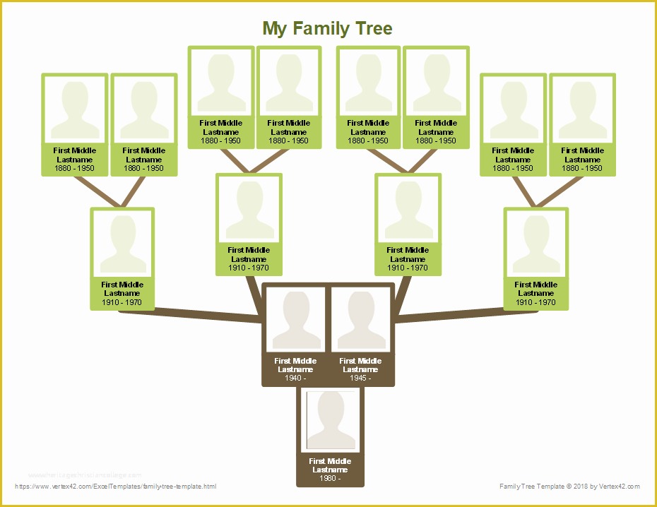 43 Free Family Tree Template | Heritagechristiancollege