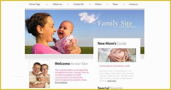 Free Family Website Templates Download Of 101 High Quality Css And 