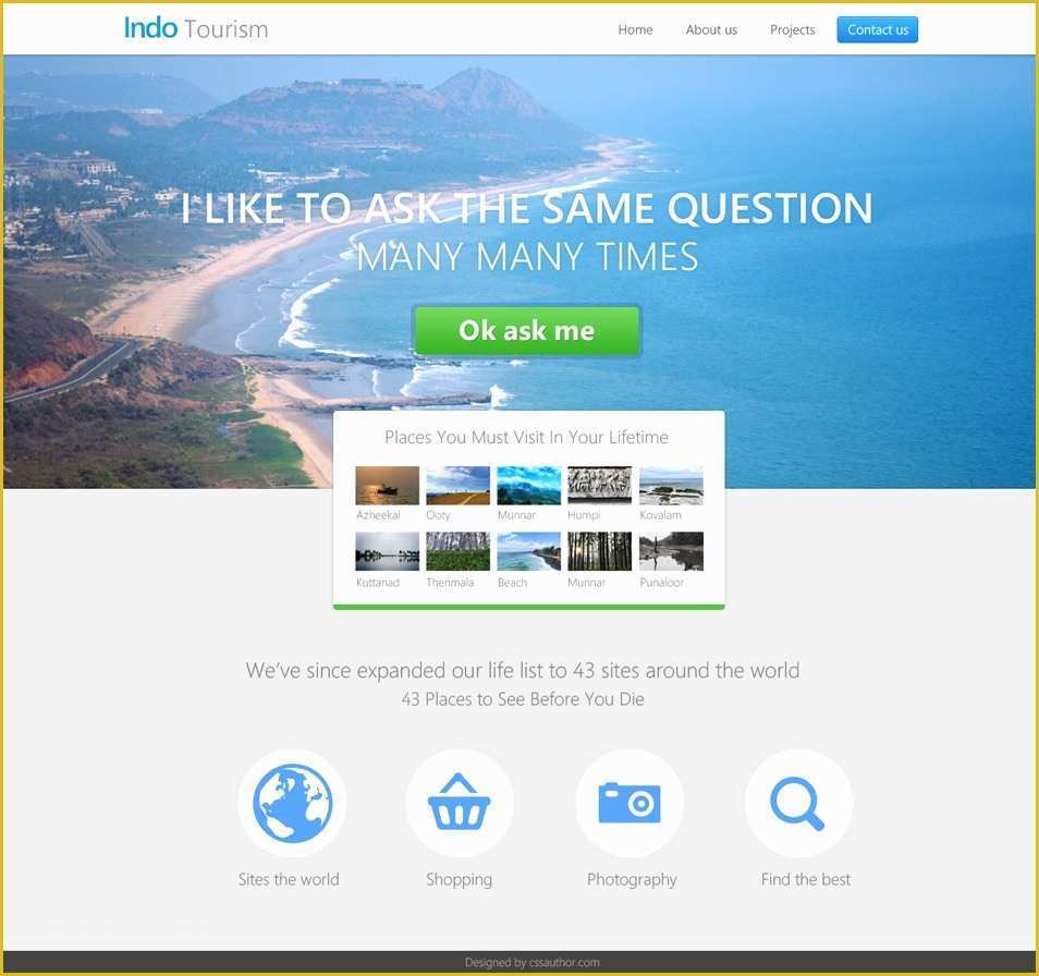  Free Flash Website Templates With Source Files Of Beautiful Travel And 