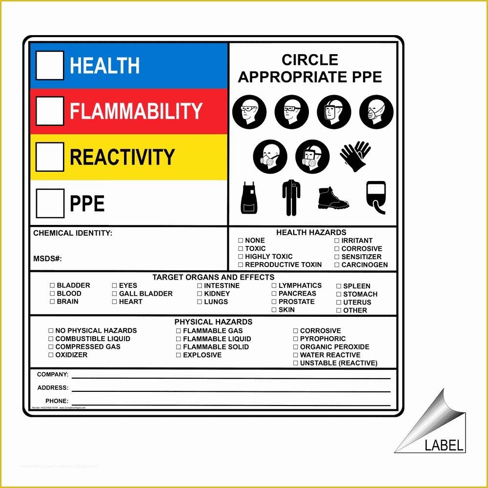 Free Printable Hazardous Waste Labels Printable Word Searches