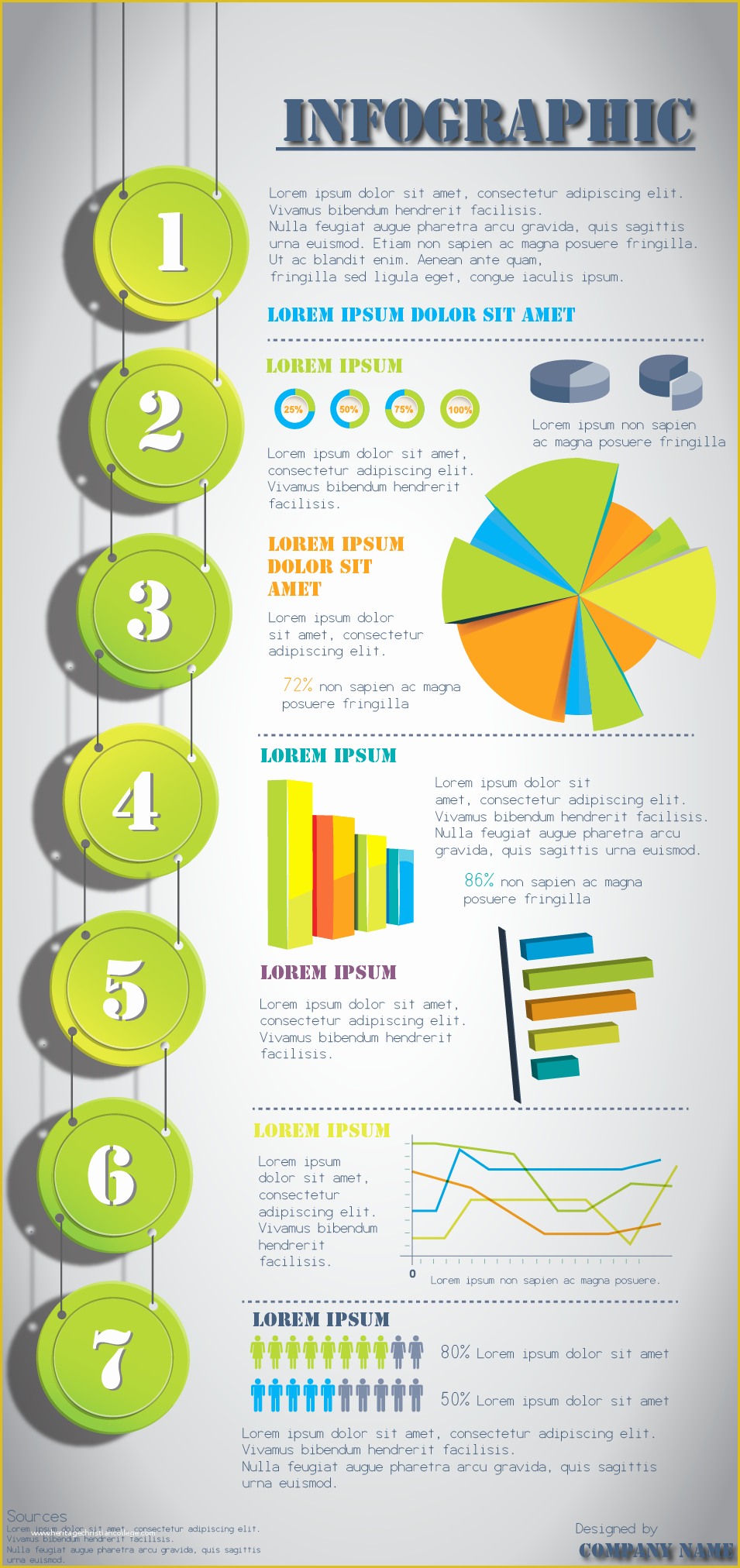 google infographic template free
