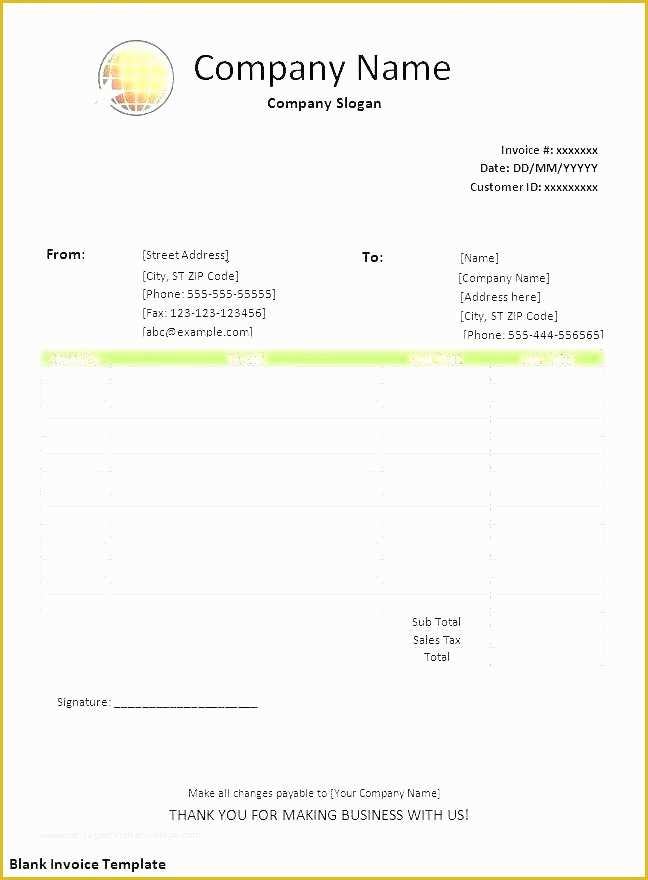 How To Create An Invoice In Word 2010 Podcastmaz