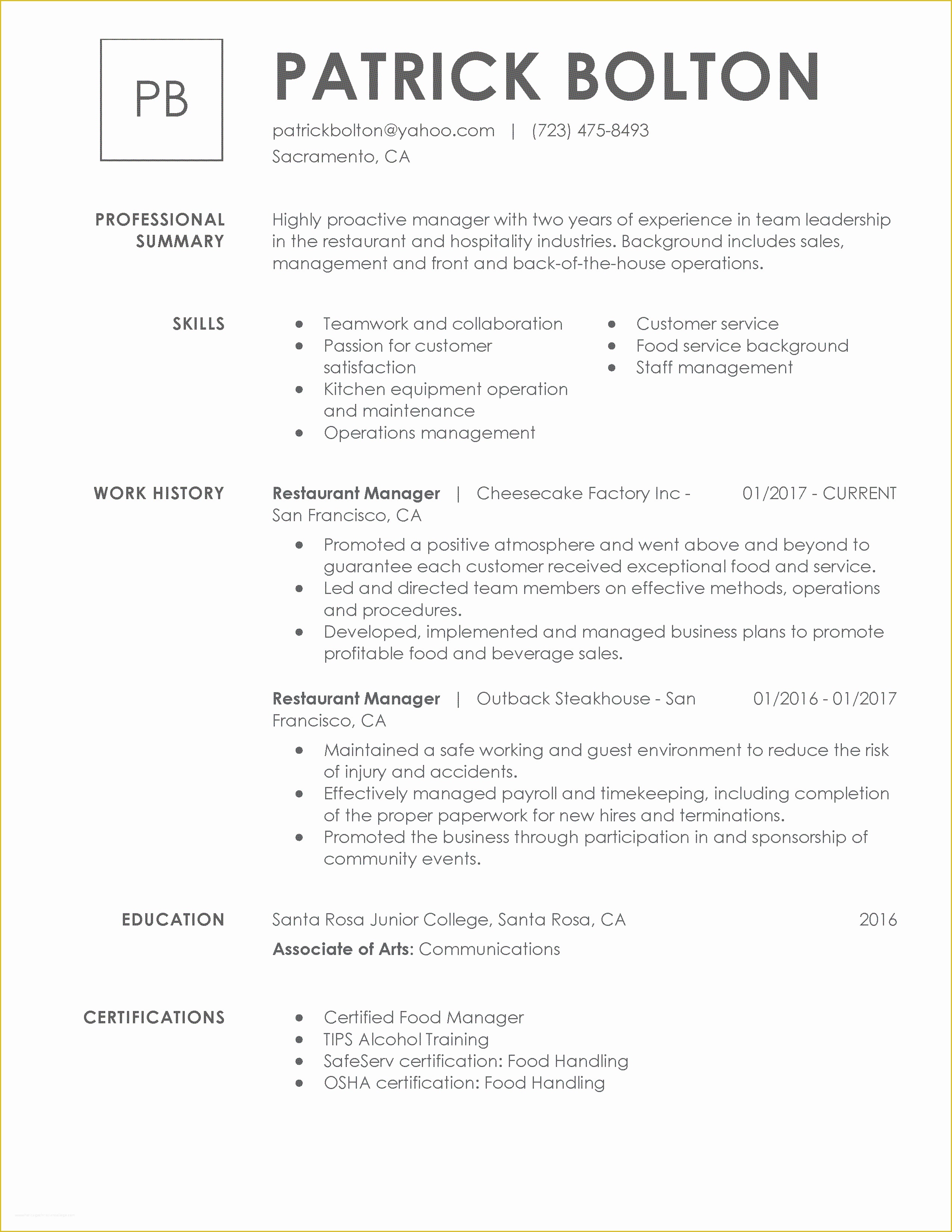 Free Job Specific Resume Templates Of Job Resume Templates Free 