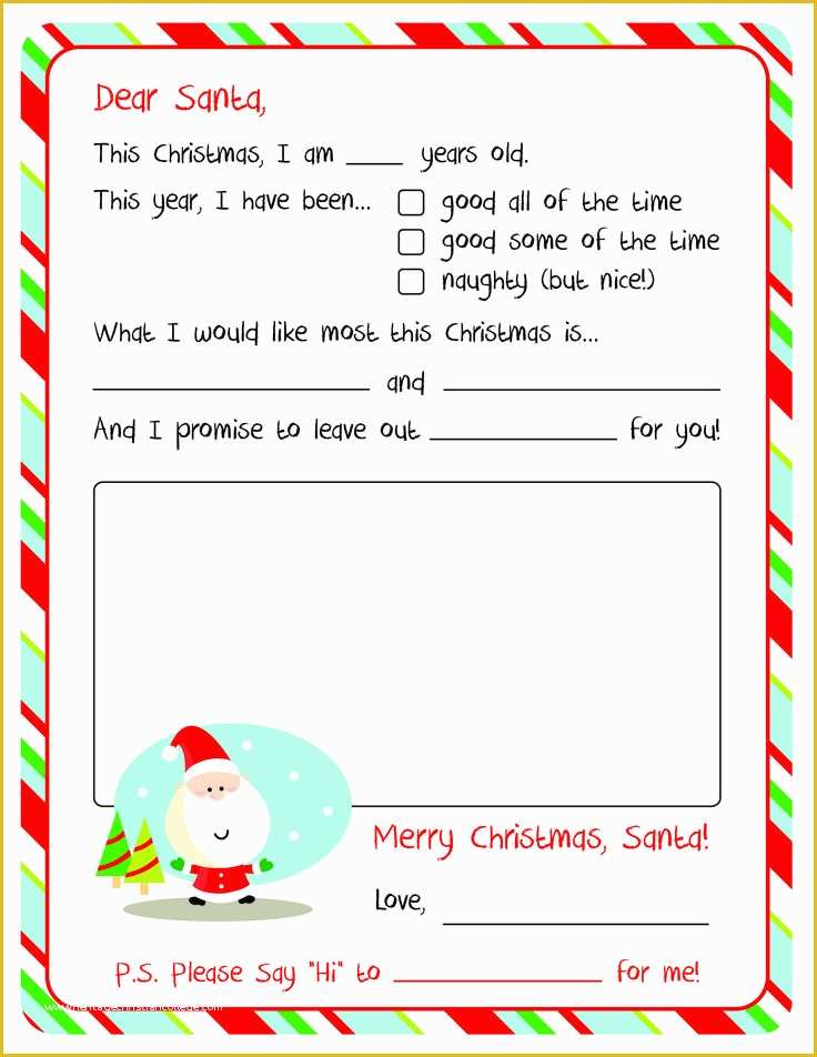 Free Letter Design Templates Of Secret Santa Letter Template Free Beautiful Template 