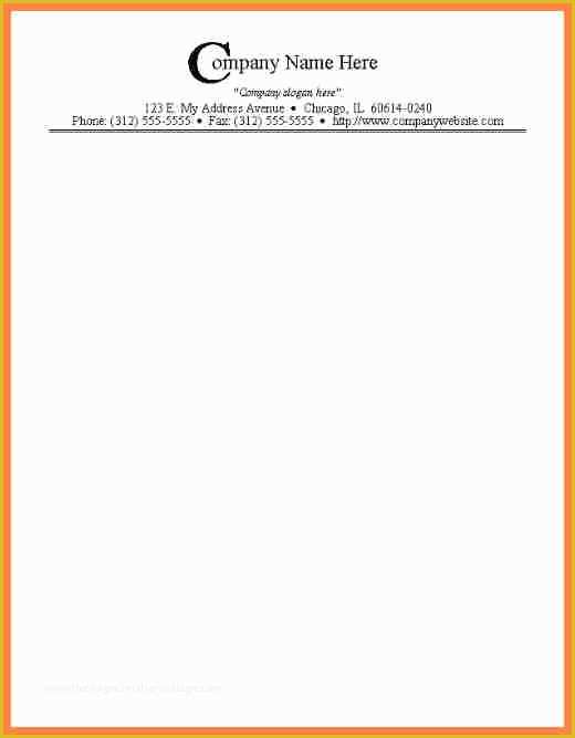 Free Letter Headed Paper Templates Download Of 10 Printable Letterhead 