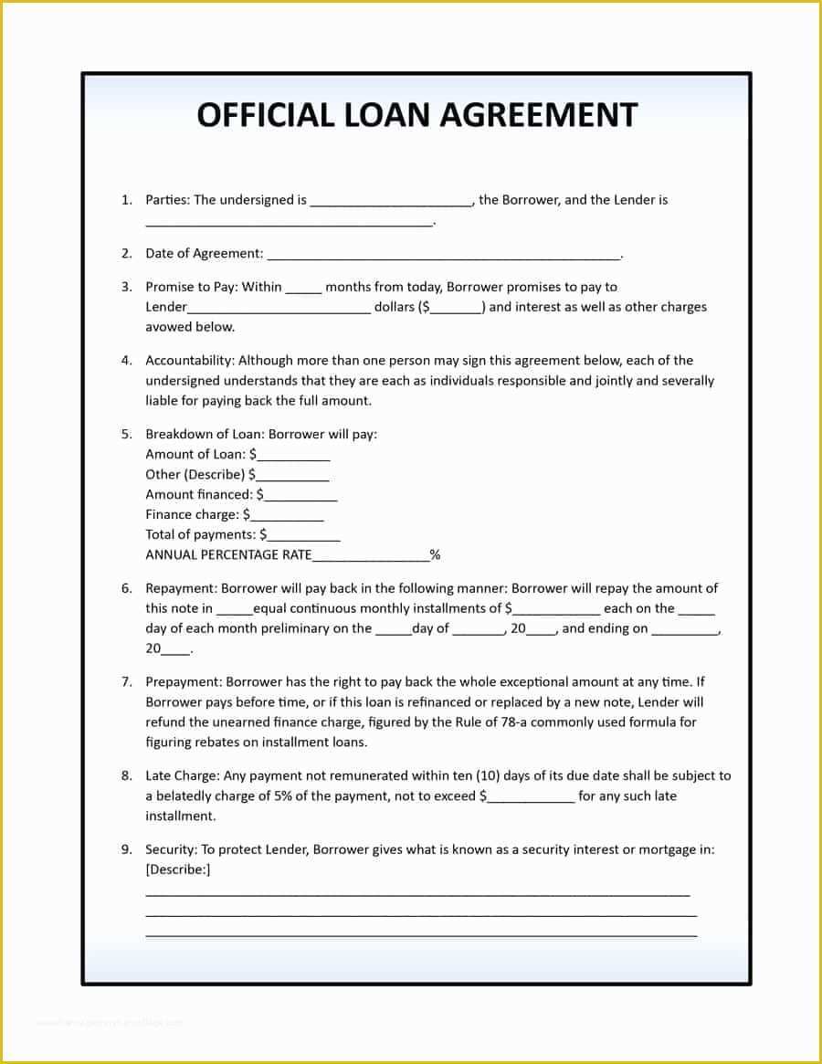 Sample Agreement Between Two People The Document Template