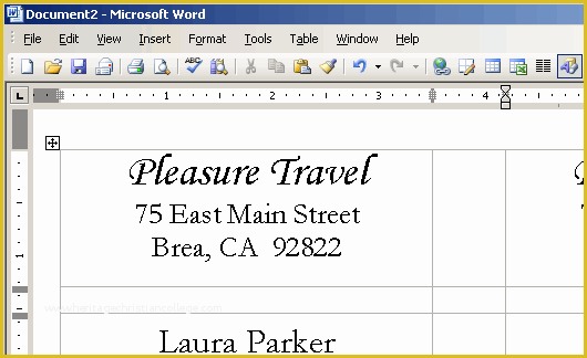 How To Create Multiple Address Labels In Word Lioevery