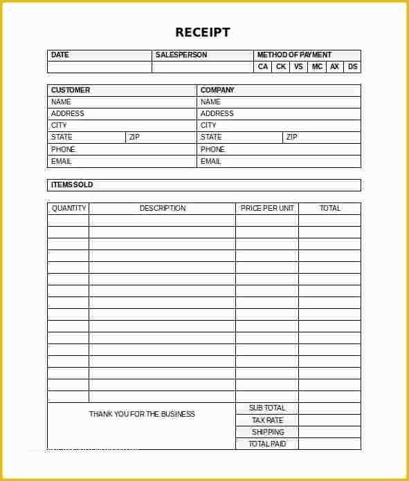 Free Medical Receipt Template Of 10 Doctor Receipt Template ...