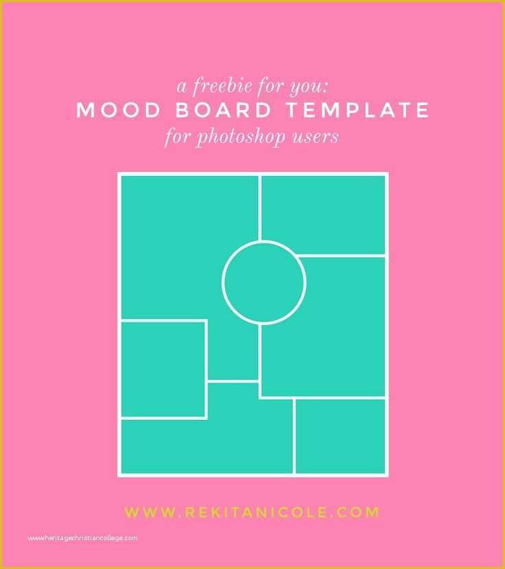 Free Moodboard Template Illustrator Of 56 Best Images About Digital ...