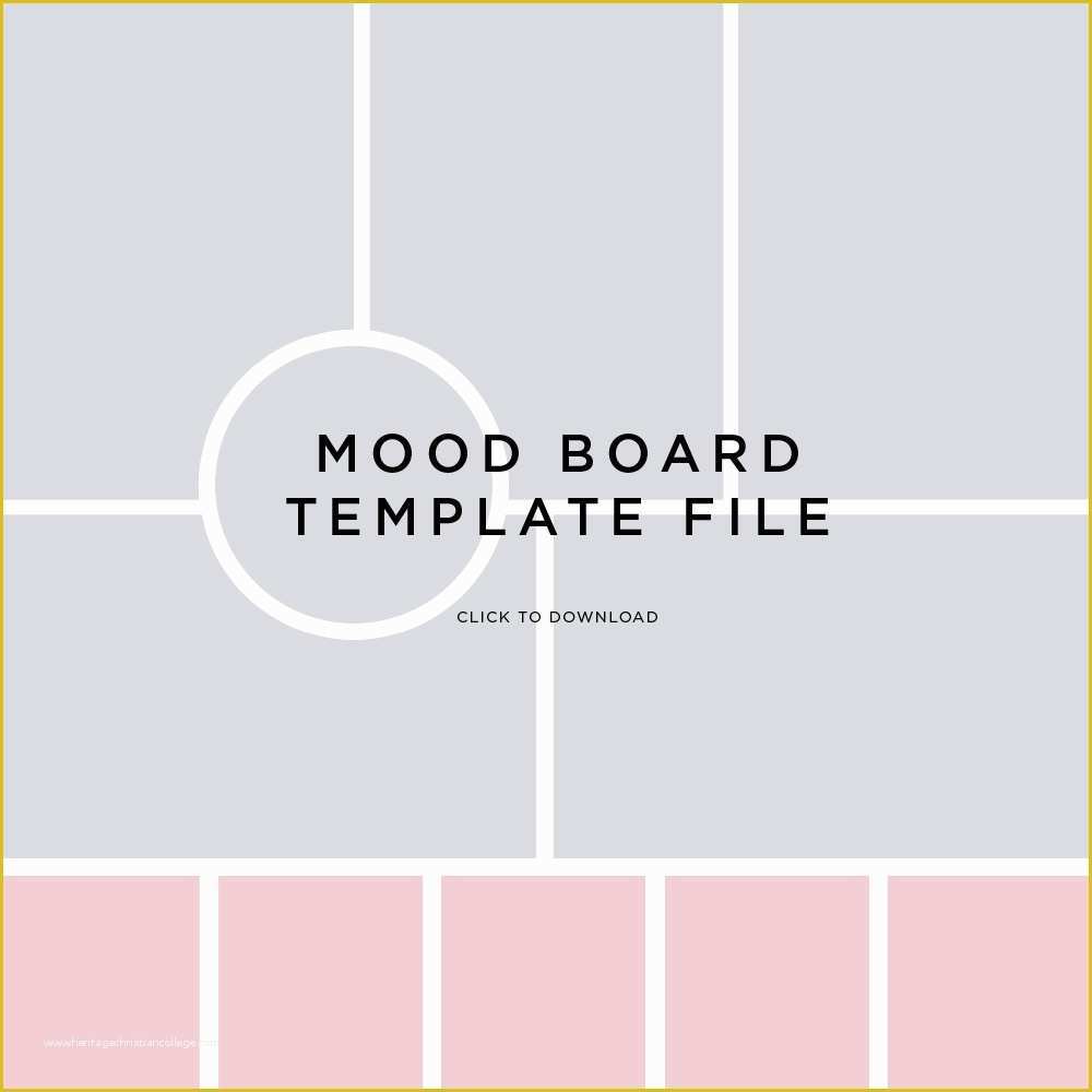 Free Moodboard Template Illustrator Of Creating A Mood Board ...