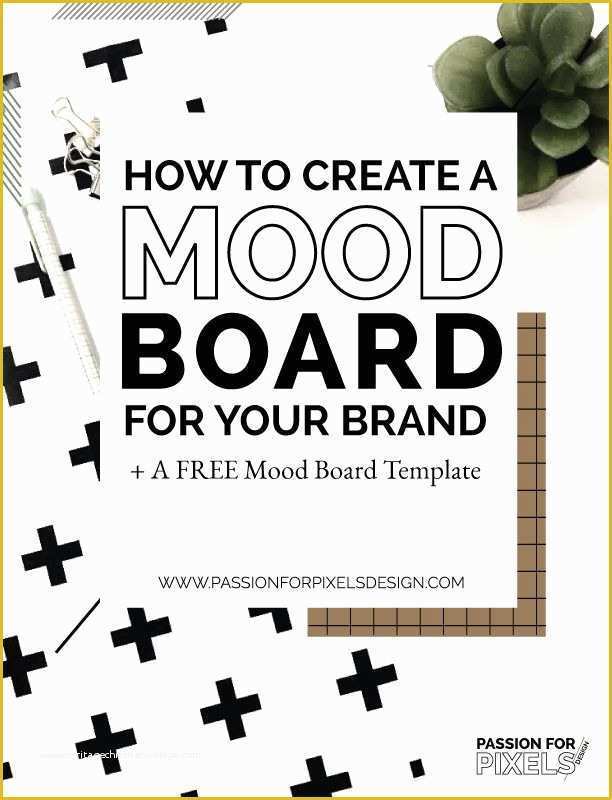 Free Moodboard Template Illustrator Of How to Create A Mood Board for ...
