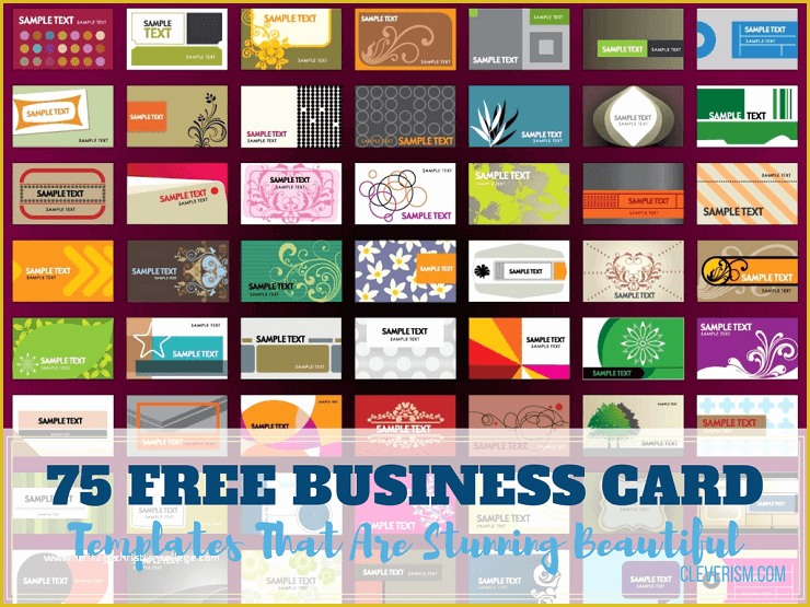 free printable business card maker no download