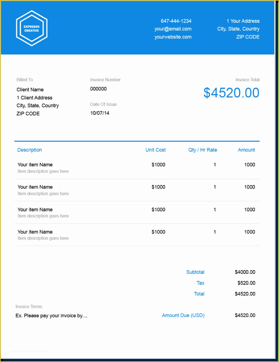 free-online-receipt-template-of-invoice-template-send-in-minutes